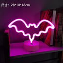 GobekUsa USB LED Neon Sign Light Holiday Flamingo Night Lamp Xmas Party Wedding Decoration Home Gift cloud Heart Neon Light