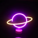 GobekUsa USB LED Neon Sign Light Holiday Flamingo Night Lamp Xmas Party Wedding Decoration Home Gift cloud Heart Neon Light