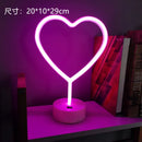 GobekUsa USB LED Neon Sign Light Holiday Flamingo Night Lamp Xmas Party Wedding Decoration Home Gift cloud Heart Neon Light