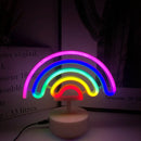 GobekUsa USB LED Neon Sign Light Holiday Flamingo Night Lamp Xmas Party Wedding Decoration Home Gift cloud Heart Neon Light