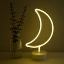 GobekUsa USB LED Neon Sign Light Holiday Flamingo Night Lamp Xmas Party Wedding Decoration Home Gift cloud Heart Neon Light