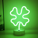 GobekUsa USB LED Neon Sign Light Holiday Flamingo Night Lamp Xmas Party Wedding Decoration Home Gift cloud Heart Neon Light