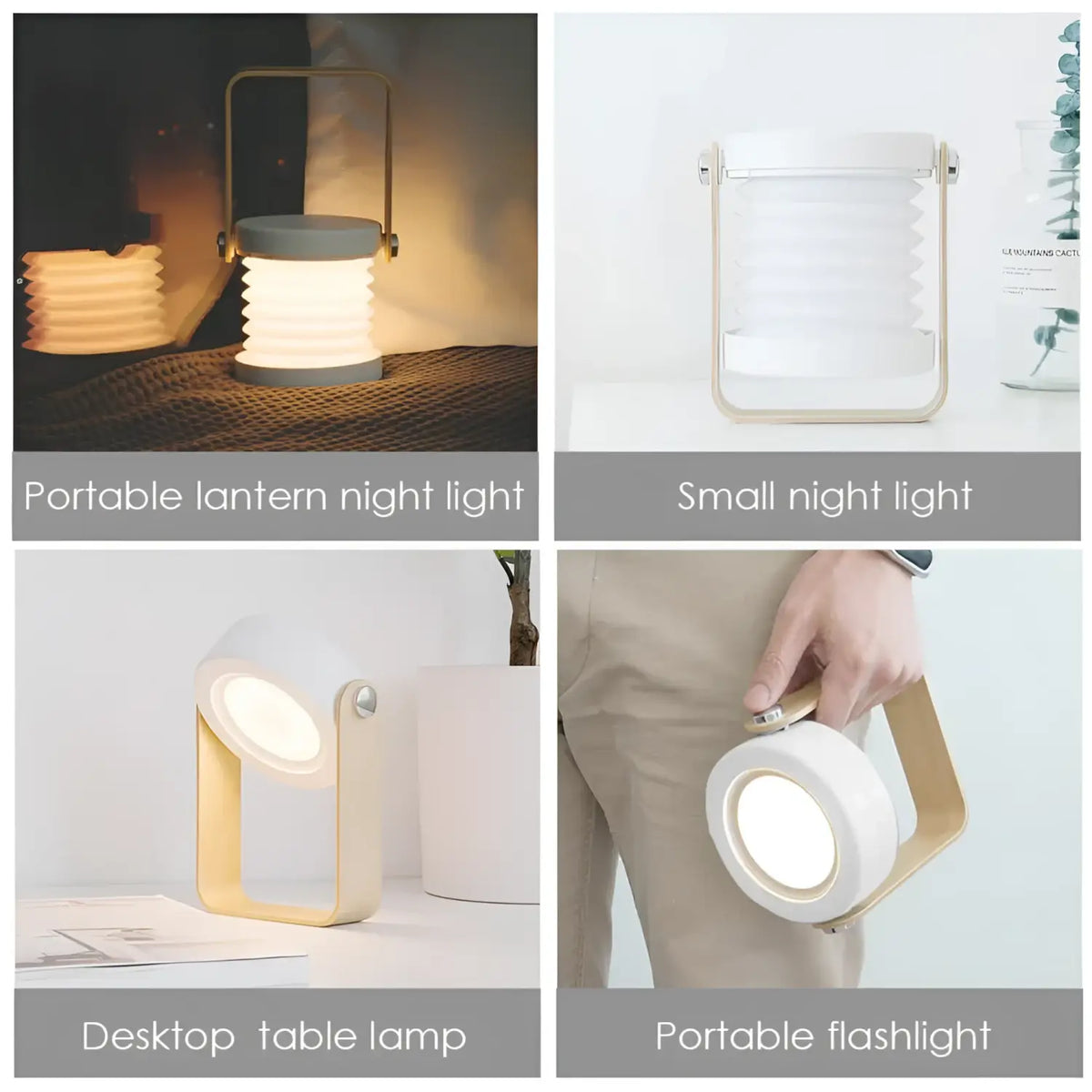 USB Rechargeable & Portable Lamp with Foldable LED Light Feature, photo 6 of 14