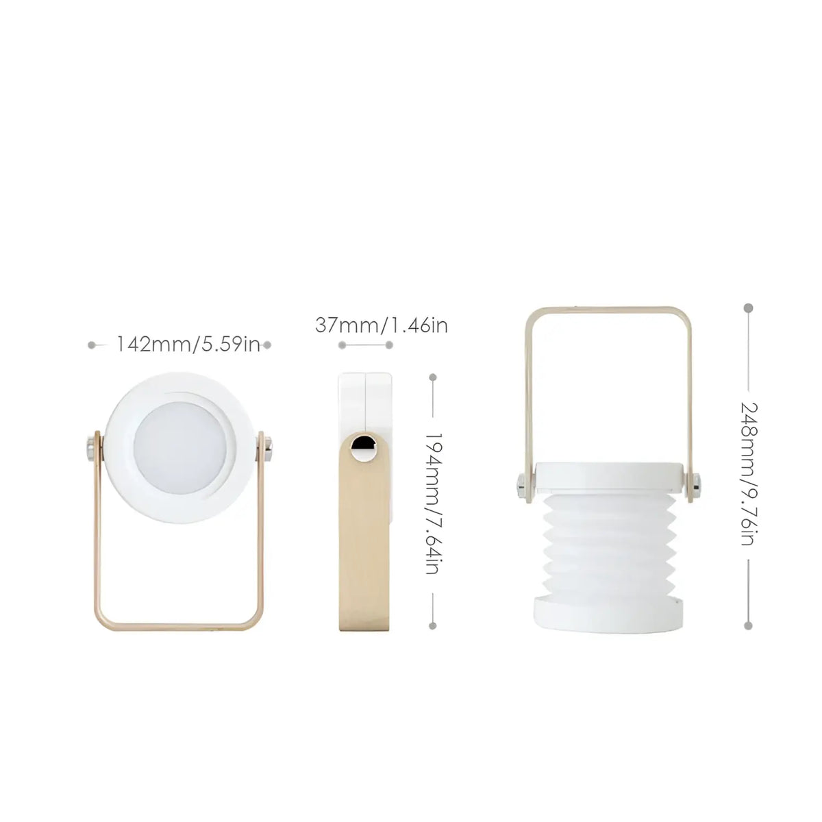 USB Rechargeable & Portable Lamp with Foldable LED Light Feature, photo 8 of 14