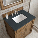 James Martin Bristol 30" Single Bathroom Vanity, Saddle Brown