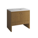 James Martin Hudson 36" Single Bathroom Vanity, Honey Oak