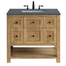 James Martin Breckenridge 36" Single Bathroom Vanity, Light Natural Oak