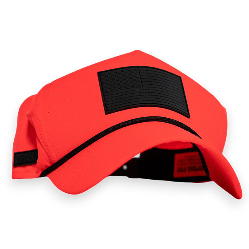 American Flag Patch Weekender Performance Snapback Hat