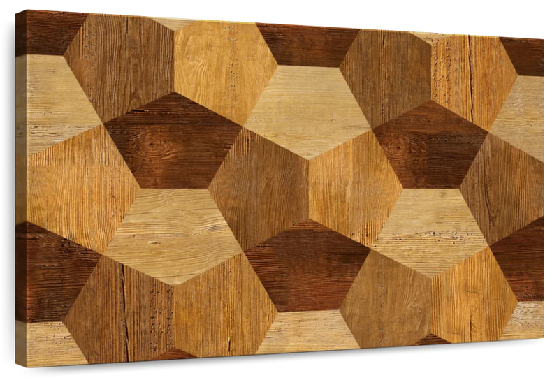 Abstract Wood Decor Wall Art