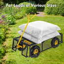 Utility Garden Wagon with 4 Removable Side Panels and 900/1200 LBS Load Capacity by DirectDeals
