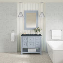 James Martin Breckenridge 36" Single Bathroom Vanity, Serenity Blue