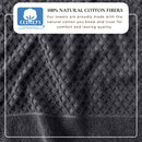 Cotton Diamond Waffle Weave Bath Towel Set - Grayson Collection by Great Bay Home