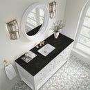 James Martin Breckenridge 60" Single Bathroom Vanity, Bright White