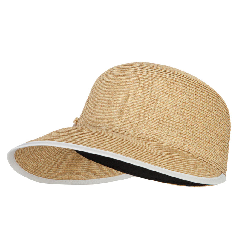 UPF 50+ Women's Paper Braid Large Brim Hat