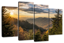 Sunrise In Smoky Mountains Wall Art