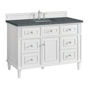 James Martin Lorelai 48" Single Bathroom Vanity, Bright White