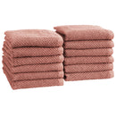 Cotton Textured Bath Towel Set - Acacia Collection by Great Bay Home