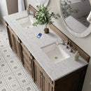 James Martin Bristol 72" Double Bathroom Vanity, Whitewashed Walnut