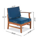 Perla 3 Seater Sofa and Table Set