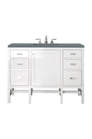 James Martin Addison 48" Single Bathroom Vanity, Glossy White
