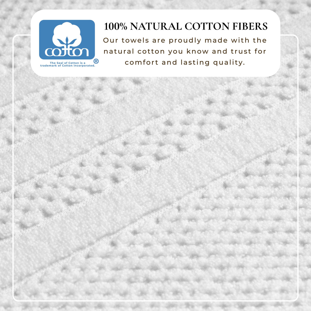 100% Cotton Checkered Jacquard Bath Towel Set - Giuliana Collection, photo 2 of 52