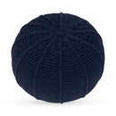 Jonathon Hand Knitted Pouf