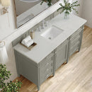 James Martin Brittany 60" Single Bathroom Vanity, Urban Gray