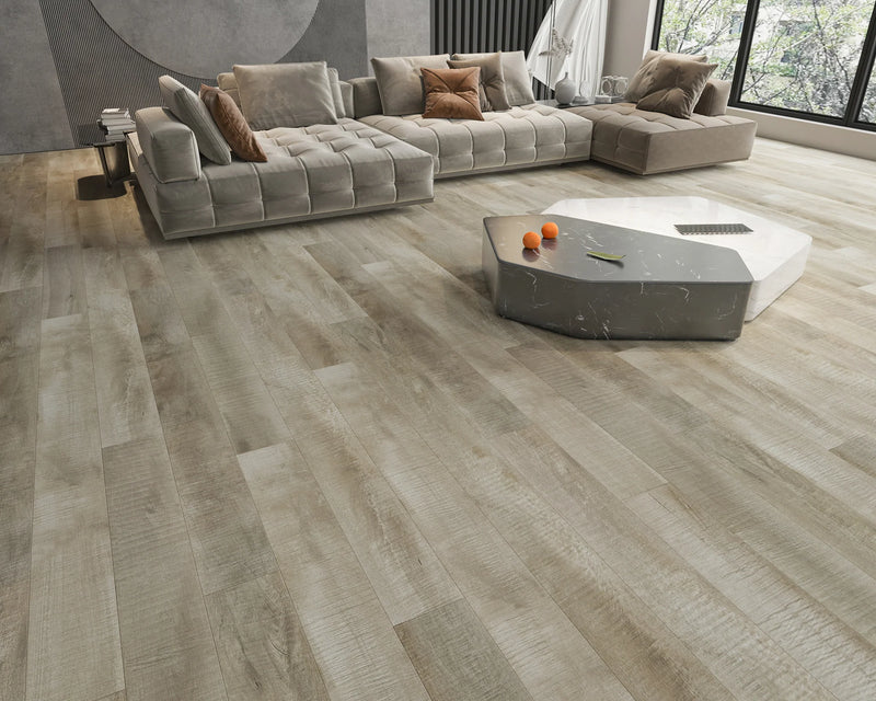 Ancient Perla Embossed Matte 7.75"x48" Waterproof Laminate Flooring 14mm - Sum