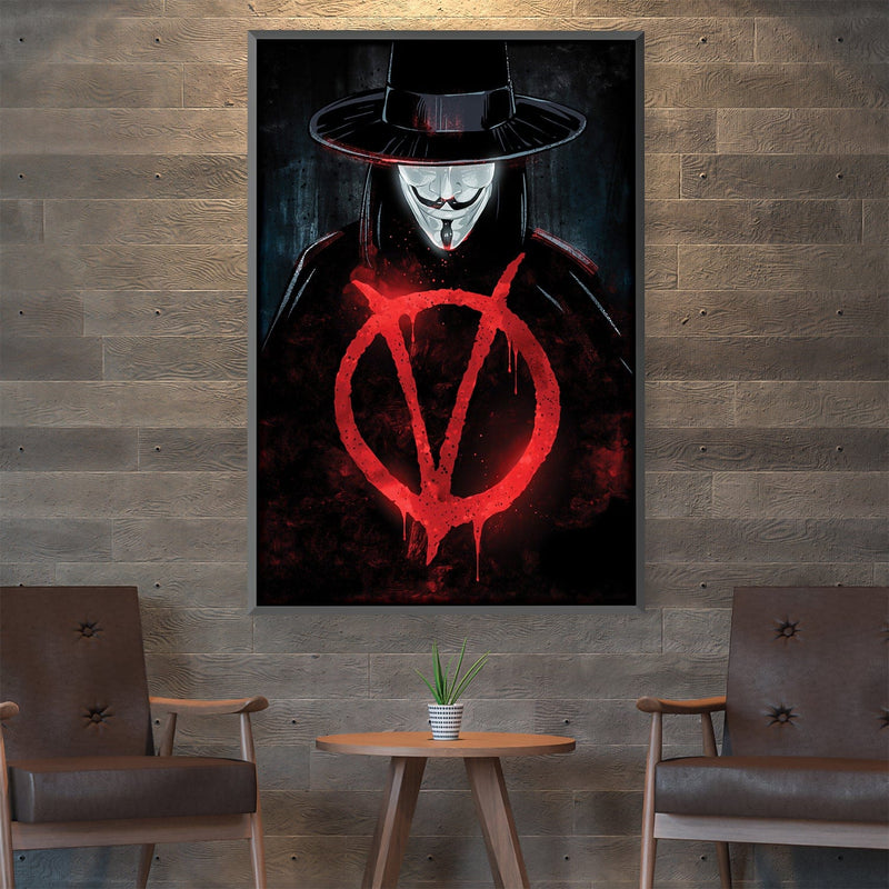 V for Vendetta 2 Canvas