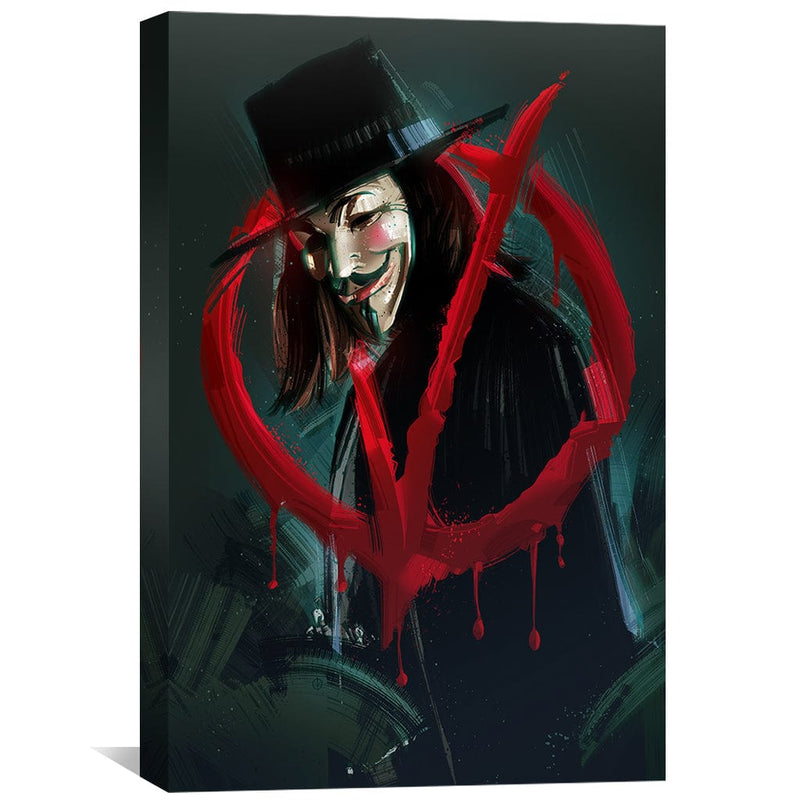 V for Vendetta 3 Canvas