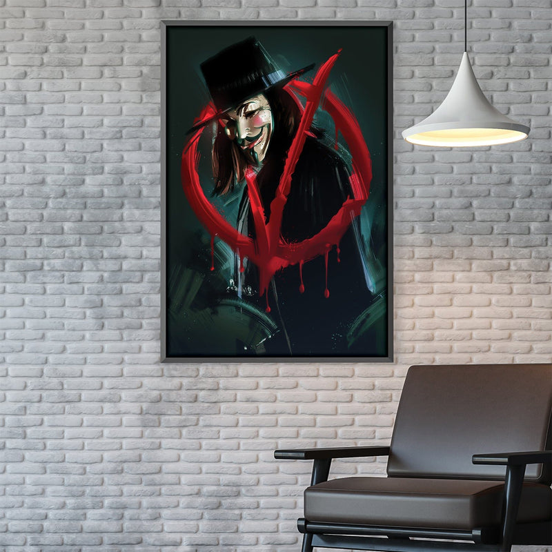 V for Vendetta 3 Canvas