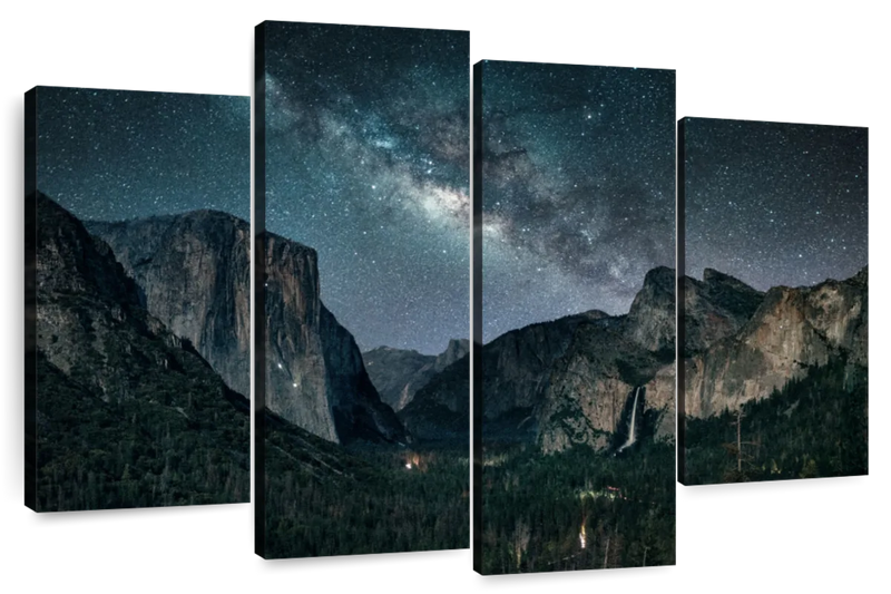 Stargazing At Yosemite Wall Art