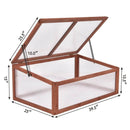 Outdoor Indoor Garden Portable Wooden Greenhouse by LJGDeals