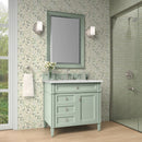 James Martin Brittany 36" Single Bathroom Vanity, Sage Green