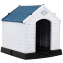 Indoor/Outdoor Waterproof Plastic Dog House Pet Puppy Shelter by LJGDeals