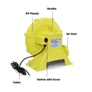 735 W 1.0 HP Air Blower Pump Fan for Inflatable Bounce House by LJGDeals