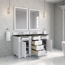 James Martin Bristol 60" Double Bathroom Vanity, Bright White
