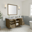 James Martin Chicago 60" Single Bathroom Vanity, Walnut Whisper