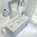 James Martin Breckenridge 60" Single Bathroom Vanity, Serenity Blue
