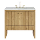 James Martin Hudson 36" Single Bathroom Vanity, Light Natural Oak