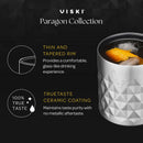 Paragon Stainless Steel Rocks Tumbler in Electric Blue by Viski