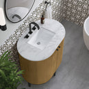 James Martin Bellamy 36" Single Bathroom Vanity, Rustic Oak