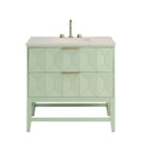 James Martin Emmeline 36" Single Bathroom Vanity, Pistachio