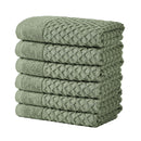 Cotton Diamond Waffle Weave Bath Towel Set - Grayson Collection by Great Bay Home