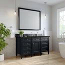 James Martin Brittany 60" Single Bathroom Vanity, Black Onyx