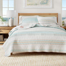 Coastal Printed Cotton Quilt Set - St. Augustine Collection by Great Bay Home