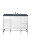 James Martin Addison 48" Single Bathroom Vanity, Glossy White