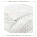 Velvet Plush Sherpa Bed Blanket - Sherpa Fleece Collection by Great Bay Home