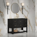James Martin Lucian 48" Single Bathroom Vanity, Carbon Oak