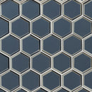 MSI Vague Blue 3" Hexagon Mosaic Tile